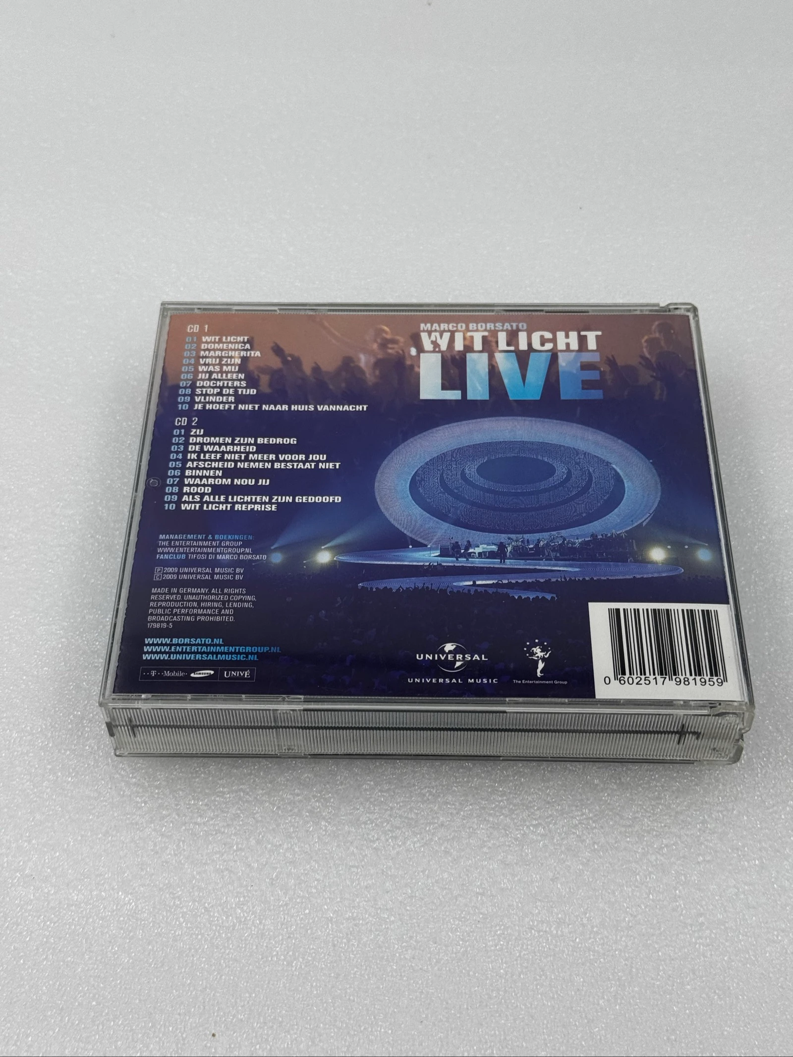 Marco Borsato - Lumière Blanche Live (2CD) – photo 2